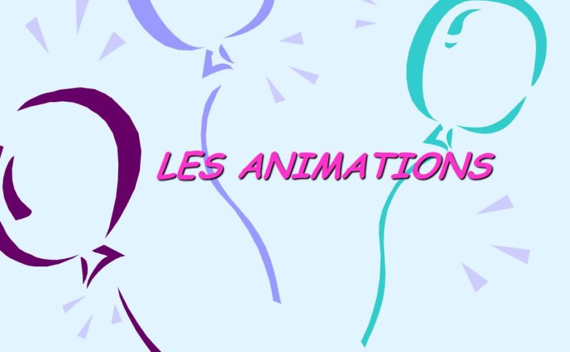 Les animations sur la commune
